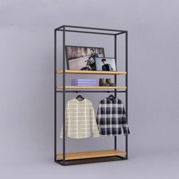 Modern Transparent Display Pegboard Stand for Sneaker Storage and Clothing Display