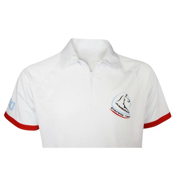 100% Polyester Men Short Sleeve Polo Shirts Gradient Color Pattern