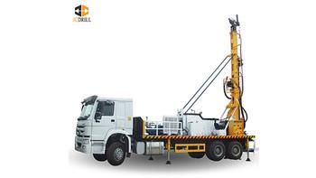 Borehole CSD400 Portable Hydraulic Water Well Drilling Rig Truck Mounted