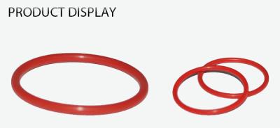 Red OEM IRHD NBR SILICONE Rubber Molding O Ring High Temperature Resistance And Durable