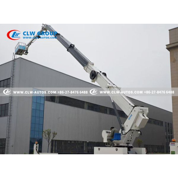 ISUZU GIGA 34-Meter Insulated Aerial Work Truck with Dielectrically Insulated Bucket and Articulated Folding Arm