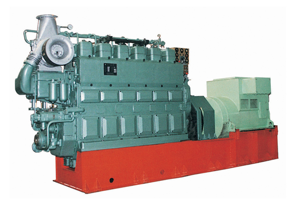 1000KW - 2000KW HFO diesel oil gas Fired Power Generating Sets to the Small Shops / Power Plant
