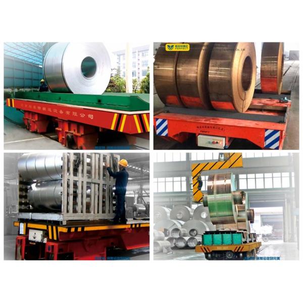 Heavy Duty Electric Transfer Cart On Rail For Special Occasion Handling