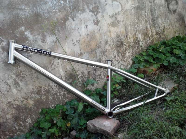 26er Chromolly Steel Dirtjump Frame Slope Style CR520 Титановый хромированный 12,5 дюймовый дисковый тормоз