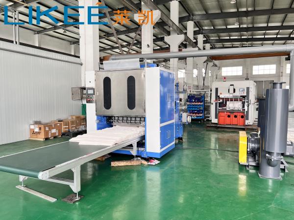 LKWP980 Pop Up Wax Paper Folding Machine Fits Baking Tissues Pop Up Design for Easier Extraction