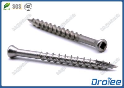 304 / 316 Stainless Steel Square Drive Trim Head Deck Screws