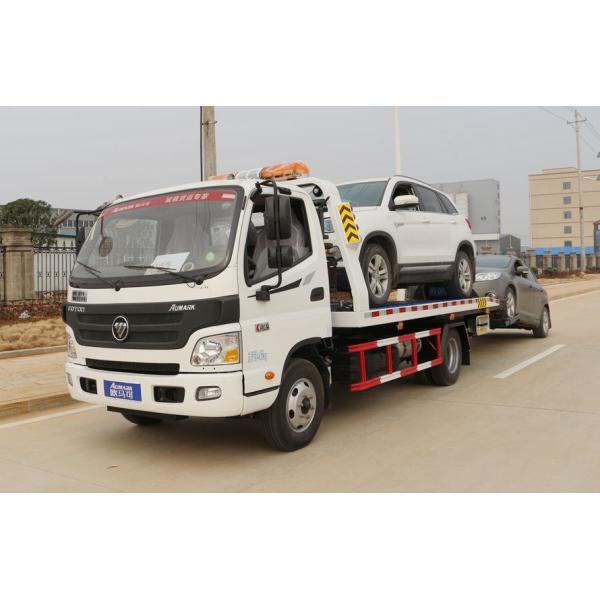 4 Ton Wheel Lift Breakdown Wrecker Tow Truck Foton 6 Wheel Flatbed Breakdown Tow Lorry