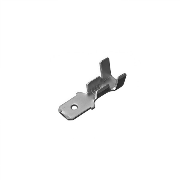 250 (6.35×0.8mm) Straight Crimp Male Tab Terminal for Wire Crimping, 20–16 AWG