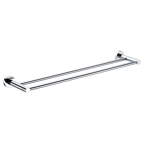 High Quality Double Towel Bar,Brass Material Chrome Finished,Bathroom Accessories,Towel Bar
