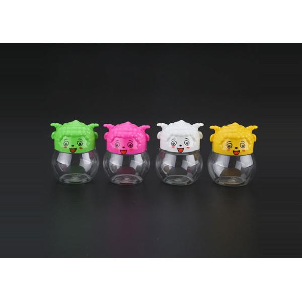Animal Shape Candy Snacks 30ml Sealed Plastic PET Jar
