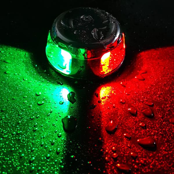 ISO IP66 Boat Yacht Steel Led Marine Navigation Lights Portable