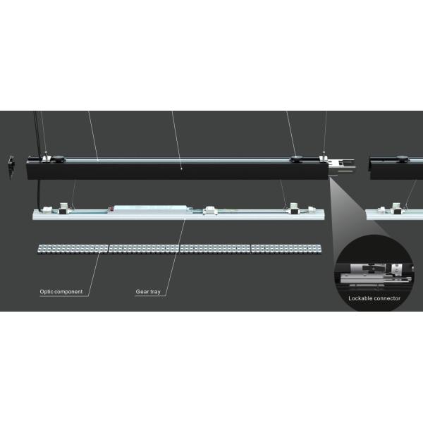 Потолочного освещения Dimmable светов СИД IP20 IK05 центральное линейного человеческое