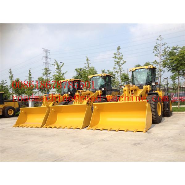 3.0M3 Small Wheel Loader XCMG 5ton 3cbm / 4cbm bucket ZL50G / ZL50GN Wheel Loader, Weichai Engine/ Shanghai Cat Engine