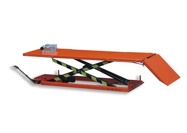 TC500 Hydraulic Motorcycle Lift Table Hydraulic Stationary Lift Platform for Lifting Motorcycle Capacity 500kg