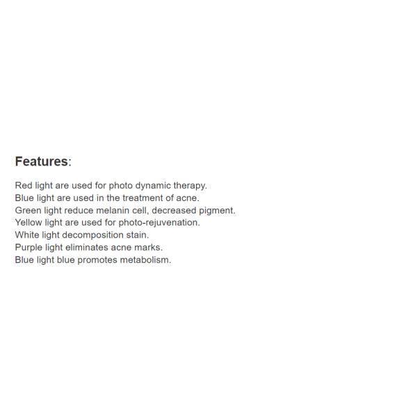 2025 Beauty Salon Facial Steamer Face Sauna SPA Face Mist Spray 7 Colors Photon Red Light Therapy LED PDT Machine