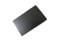 CR80 la plaine Matte Black Metal Business Cards masque le coin rond en acier