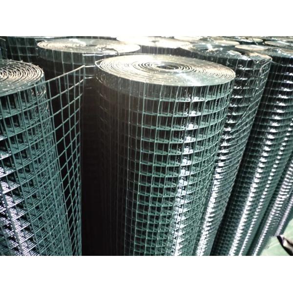 Зеленый PVC покрыл плетение ячеистой сети 50mmx100mm 3ft сваренное садом
