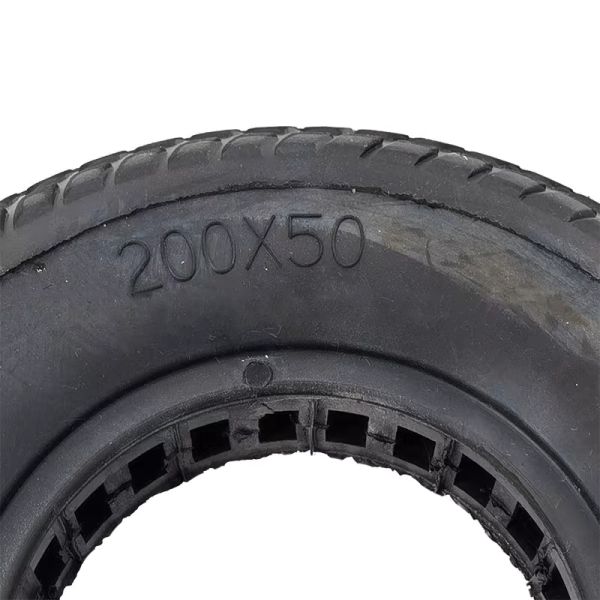 High Quality 8 Inch Mini Electric Scooter Tyre Wheel 200X50 Outer Honeycomb Solid Tire Rubber for Electric Vehicle Scooter