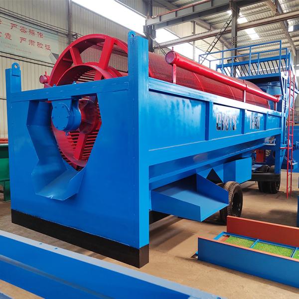 Technology Small Scale Mobile Placer Gold Washing Machine for Ghana Australia Bolivia