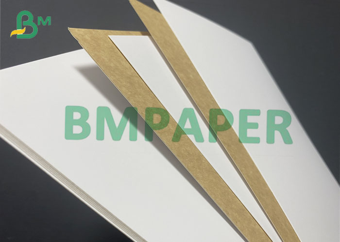 white coated kraft back paper доска 360gsm белая покрытая Kraft на коробки качества еды 31