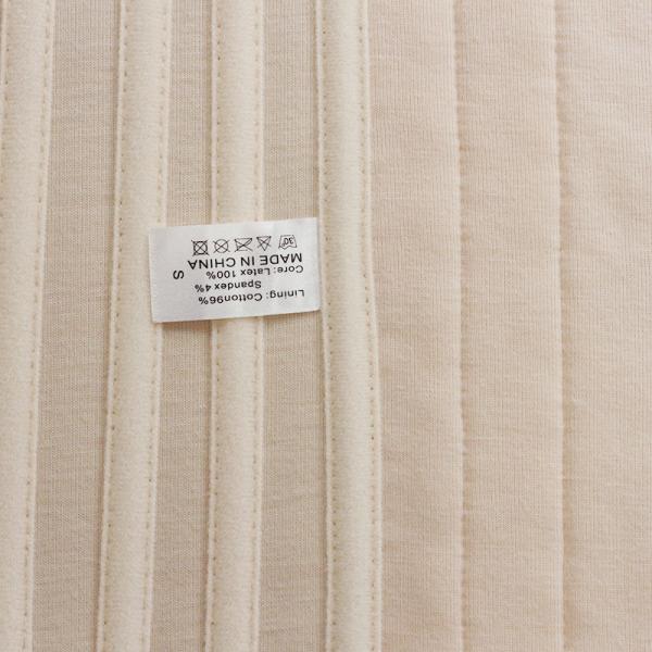 Белые короткие корсет тренировки талии латекса тренера 9 талии торса Boned стальной Boned