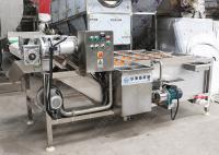 Máquina de lavar de alta pressão da batata da escova, máquina do líquido de limpeza das frutas e legumes