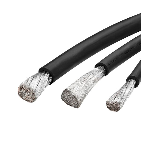 200C 600V High Temperature Silicone Battery Cable with Tinned Copper Conductor