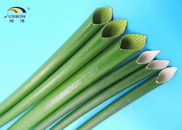 6.0mm Silicone Fiberglass Sleeving , Wiring Harness Proetction fibreglass sleeve