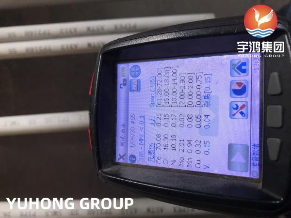 ASTM A312 /ASME SA312 TP316H Stainless Steel Seamless Pipe fpr Heat Exchanger and Boiler
