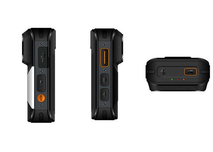 Камеры тела IP68 GPS 13MP несенные полицией