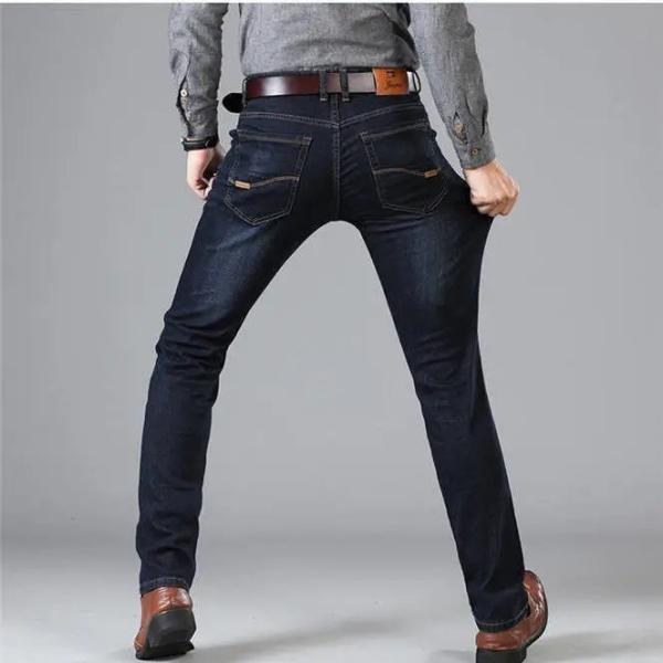 Mid lightweight  Waist Type Men's Summer Thin Straight Loose Jeans