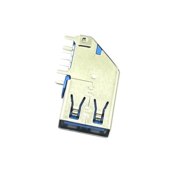 DIP USB3.1 9Pin Connector Socket USB Female 90 Degree