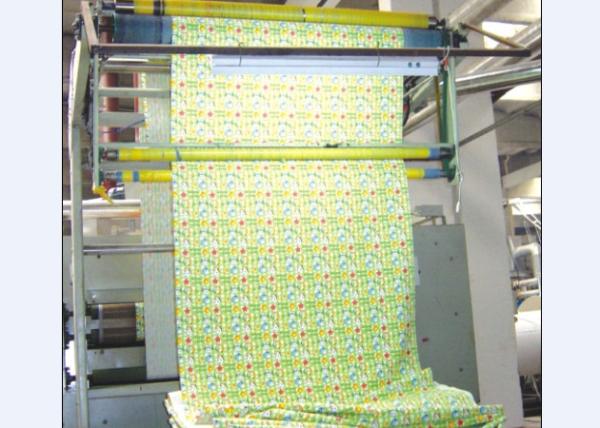 18.5kw Rotary Printing Machine , Textile Screen Printing Machine gas Dryer Heating