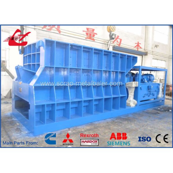 Hydraulic Scrap Shear with 400ton Cutting Force, 25MPa Pressure and Air Cooling System for Industrial Steel Cutting
