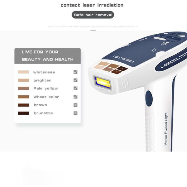 Painless Permanent Hair Removal Home Devices 300000 Pulses For Facial Body Bikini