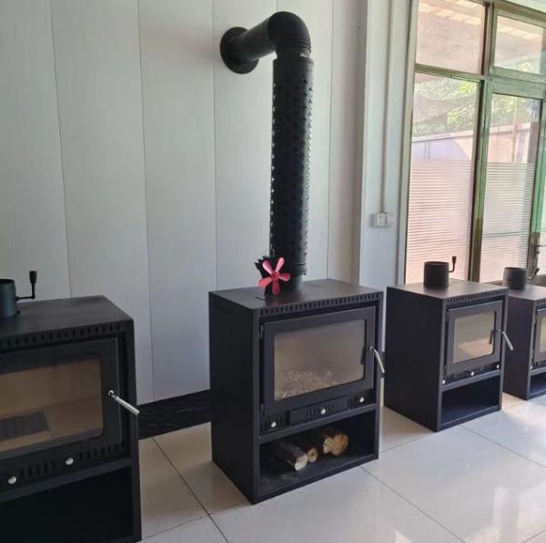 Domestic Heating Furnace European Cast Iron Fireplace Embedded Firewood Real Fire Heating Fireplace