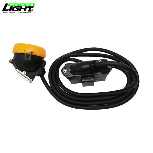7.8Ah Li-ion Battery Corded Mining Lamps , KL5M Ip68 Waterproof Mining Cap Lights