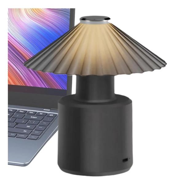 Portable USB Rechargeable LED Desk Lamp with ‌Adjustable Shade‌ for ‌Reading & Workspace Lighting