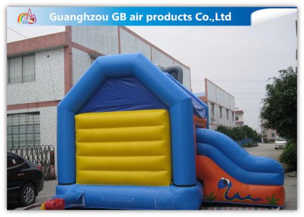 Inflatable Elephant Bouncer Castle Animal Inflatable Combo With Slide For Kids