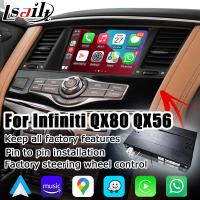 Infiniti QX80 QX56 Z62 sem fio carplay android interface multimídia automática IT08