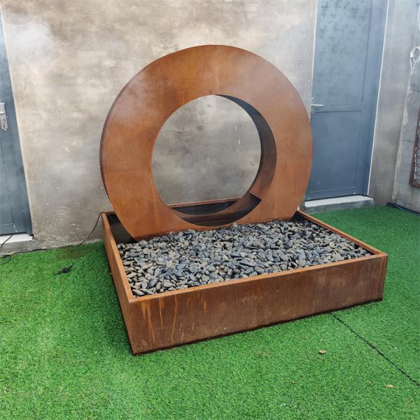 Resisitant Material Corten Steel Water Feature Welding Process