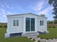 Maison de conteneur pliable pour résidence portable