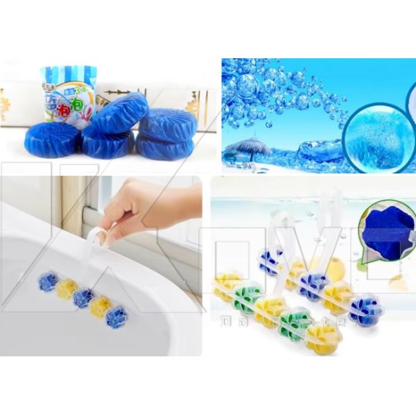 200kg/H Toilet Bowl Cleaner Bule Bubble Soap Cleaning Block Making Machine Blue Soap Machine