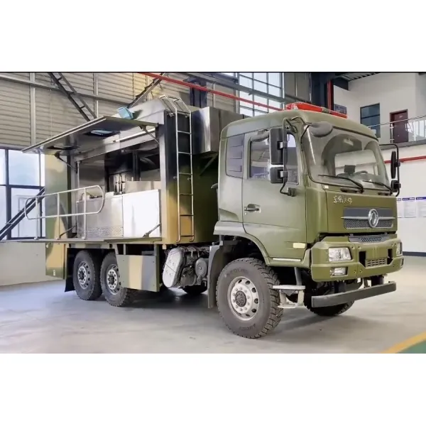 Versatile Mobile Cooking Truck for Fast Food Catering Needs