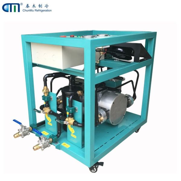 CMR123 Low Pressure Refrigerant Recovery Recharge Machine With 2400kg/h-6000kg/h Fast Liquid Recovery Speed