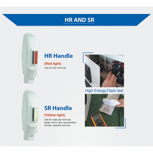 Машина депиляции прибора удаления волос лазера OPT Shr Elight IPL постоянная