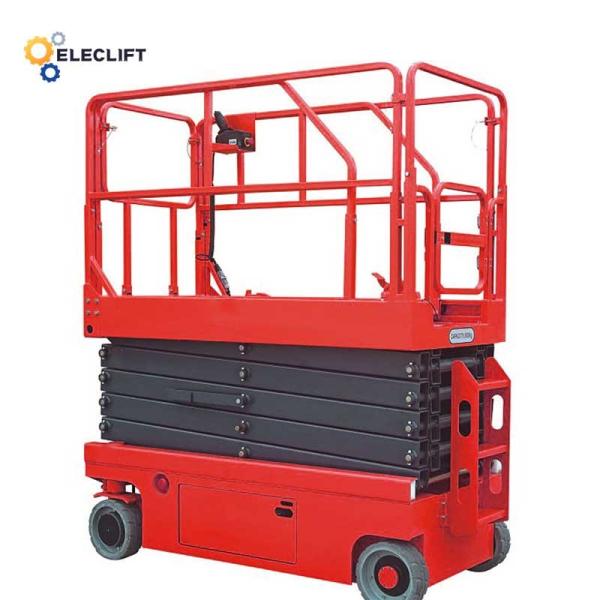 Hydraulic 20 Ft Self Propelled Scissor Lift Dimensions 4x8 Feet