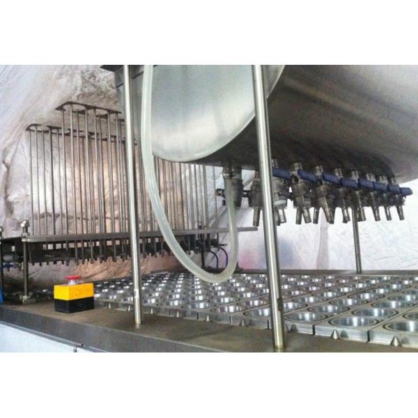 Automatic Grade Ice Cream Cup Filling Machine with 100% Filling Accuracy