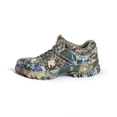 Shengjie Low-top Lace up Soft Sole Fabric Mesh Upper with Air Mesh Lining PU Combat Boots Outsole Outdoor Shoes