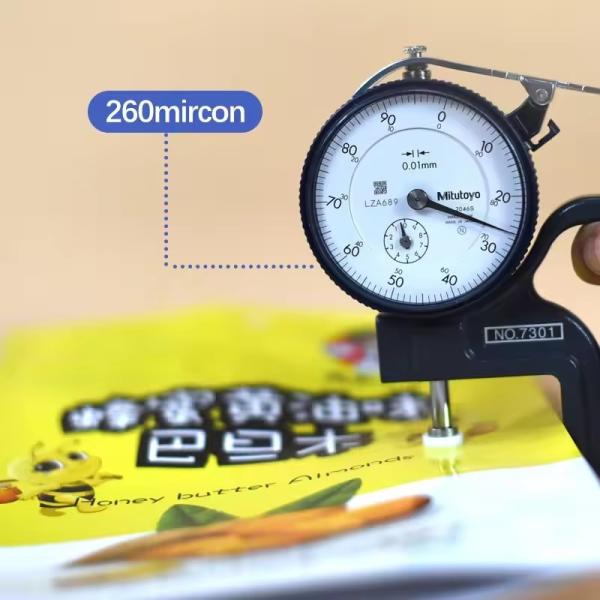 Специально напечатанная биоразлагаемая алюминиевая фольга без запаха печенье упаковка Kraft Paper Stand Up Ziplock Pouch Bags